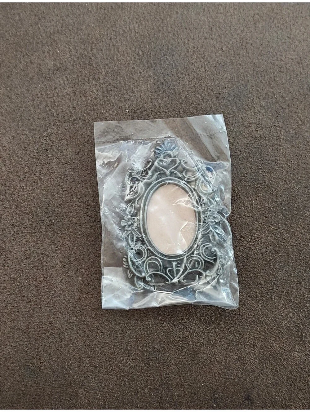 1970s/80s Pewter Tone Ornate Baroque/Victorian/Rococo Style Picture Frame NOS